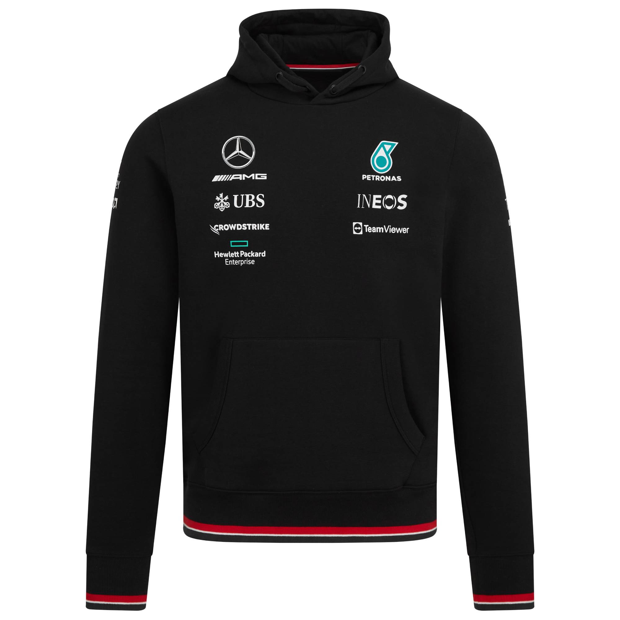 Mercedes AMG PETRONAS Team Hoodie - schwarz