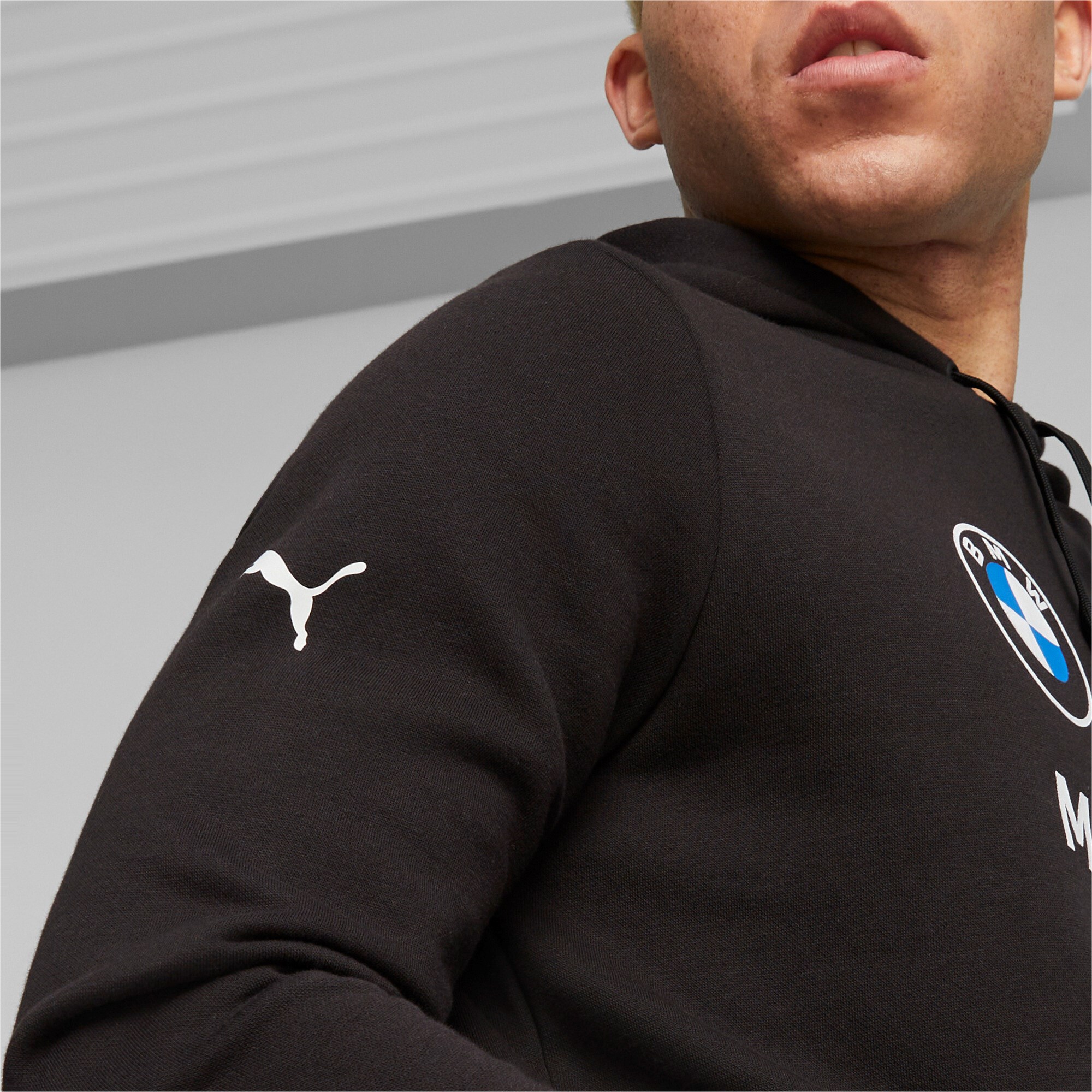 BMW Motorsport Puma Hoodie "Logo" - schwarz