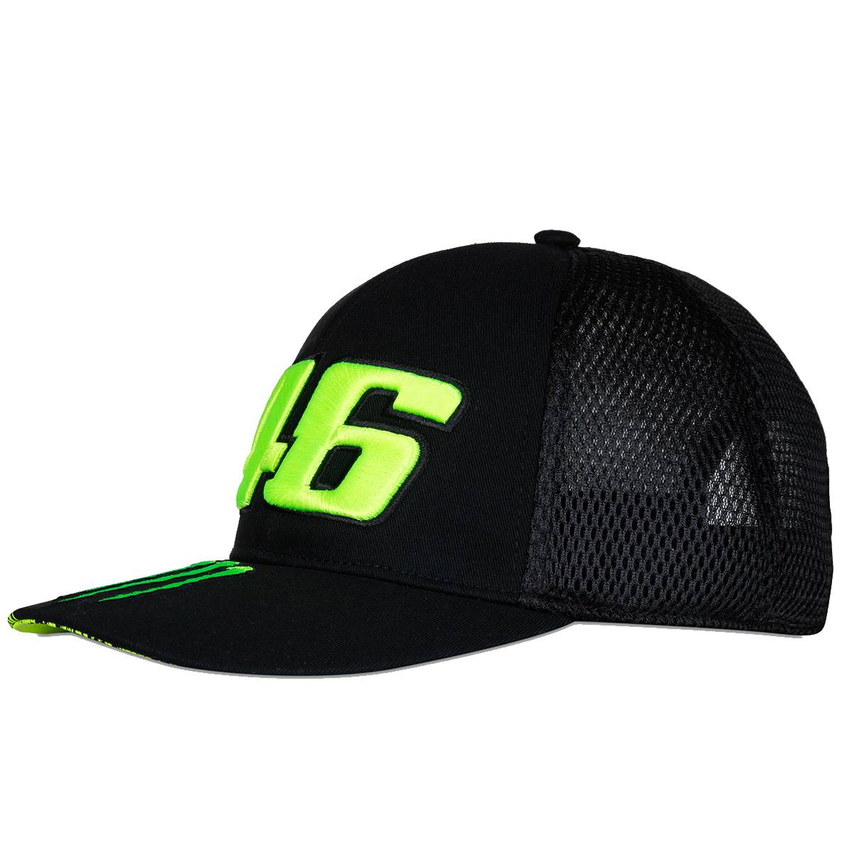 Valentino Rossi Monster Energy Trucker Cap "46" - schwarz