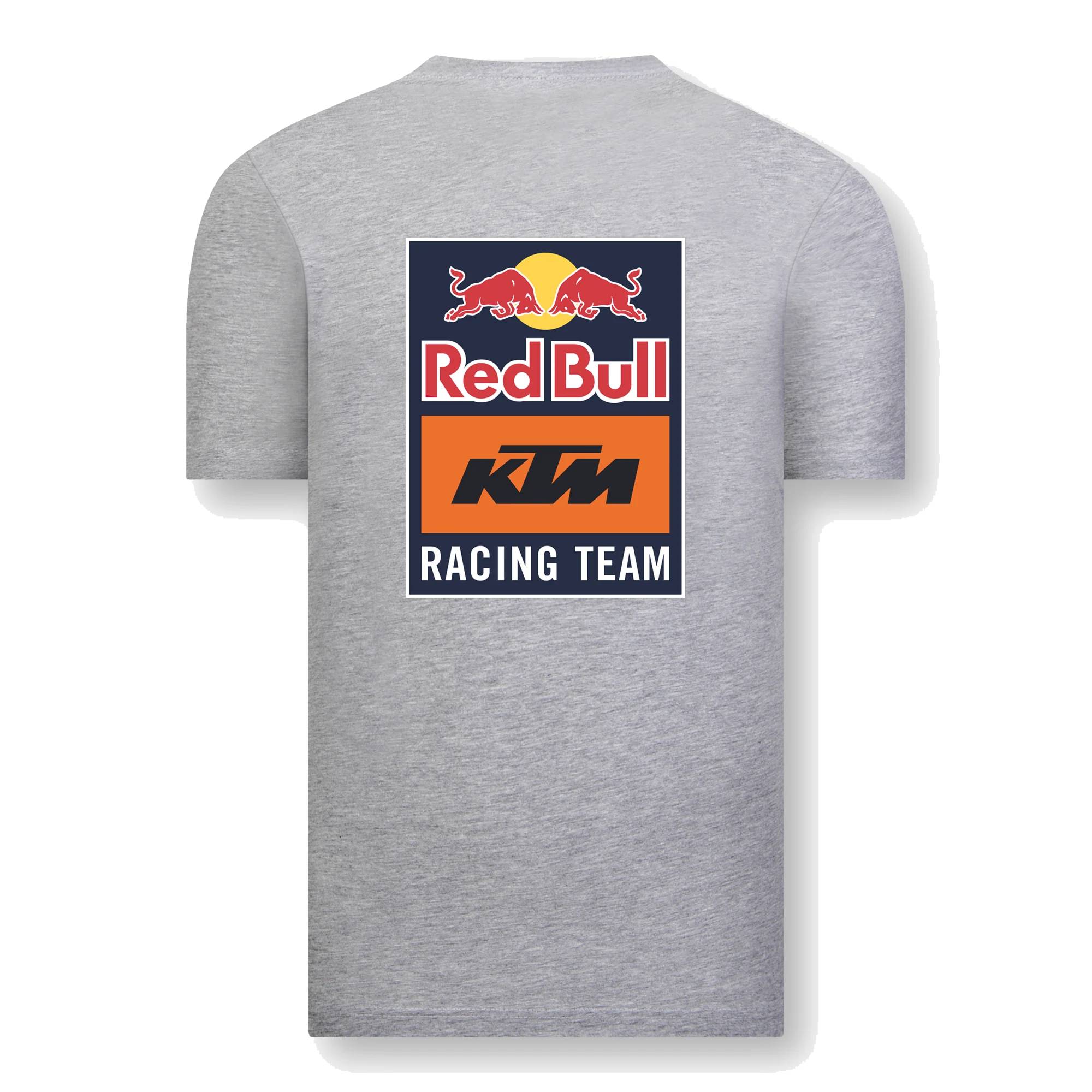 Red Bull KTM Racing Team T-Shirt "Backprint" - grau