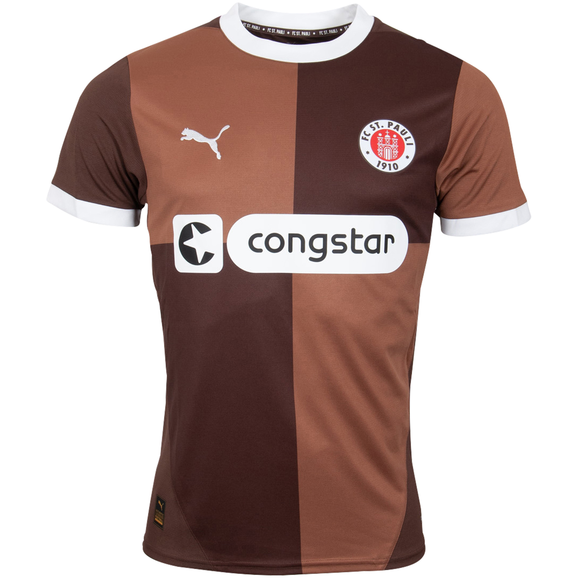 FC St. Pauli - PUMA Trikot Heim 2024/25 - braun