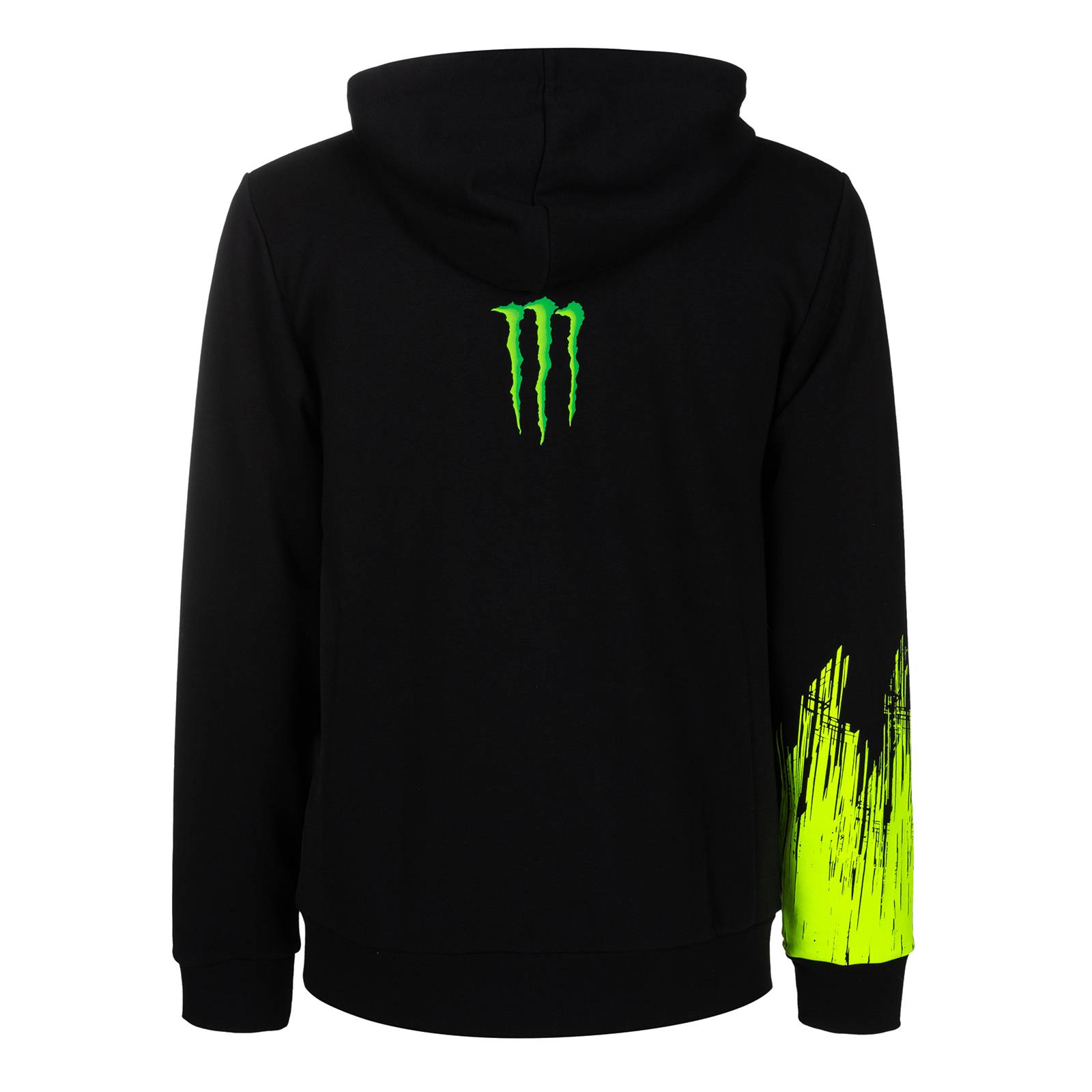 Valentino Rossi Monster Energy Kapuzensweatjacke "46" - schwarz