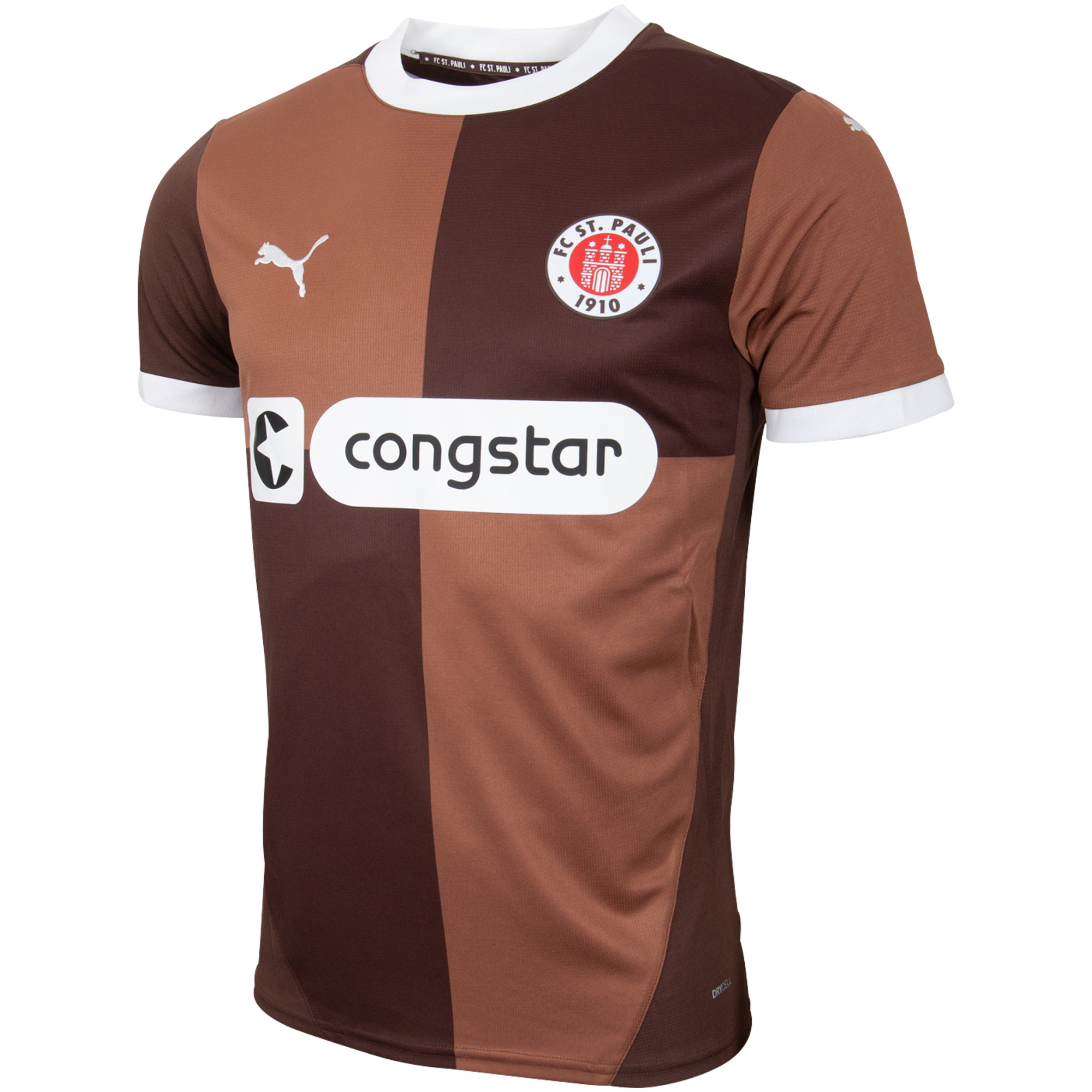 FC St. Pauli - PUMA Trikot Heim 2024/25 - braun