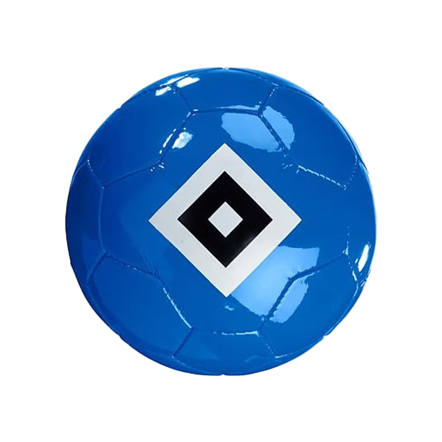 HSV Fussball "Logo blau" Größe 5 Fairtrade zertifiziert - blau